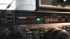 C6ARW 2013 CQWW DX Phone 10 Meter Pile-Up 10-27-13 1305-1318z