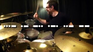 Vadrum Speaks Morse Code (Drum Video) On Drums