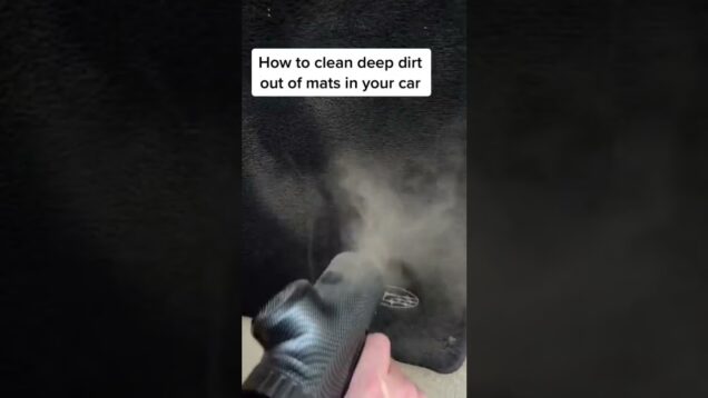Car Floor Mat Cleaning Hack #shorts