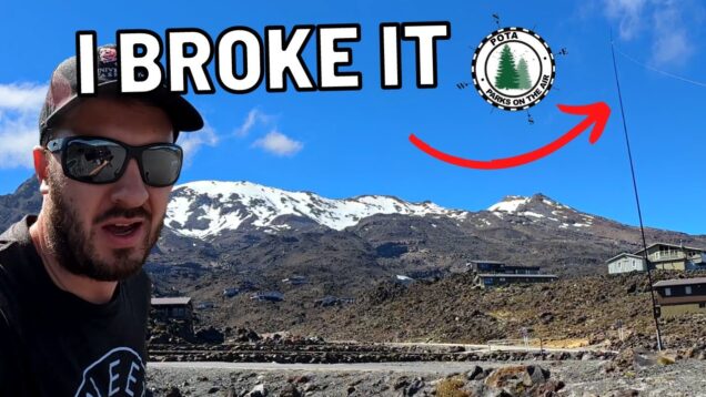 My DX Commander Pole Broke on a POTA