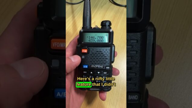 Reverse Repeater on the Baofeng UV-5R