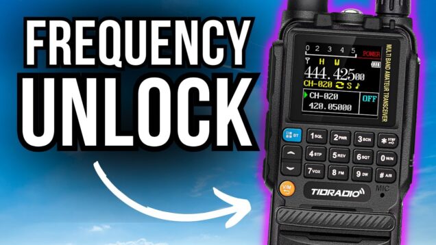 UNLOCK The TIDRadio TD-H3 (HAM, GMRS + More)