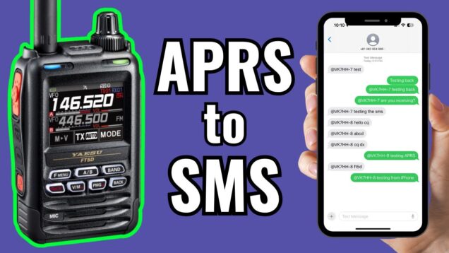 Send APRS Messages Via SMS