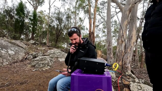 Impromptu Ham Radio POTA… in the Bush!