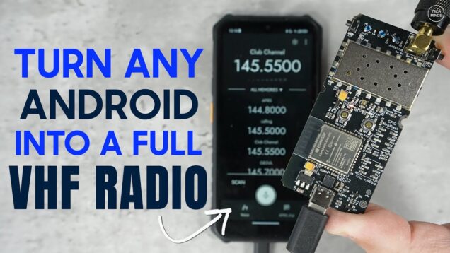 Turn Any Android Device Into A Full VHF Radio – KV4P Version 2 – NEW!