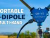 GUOHETEC GH-V5 multi-band V-Dipole antenna 7Mhz – 430MHz