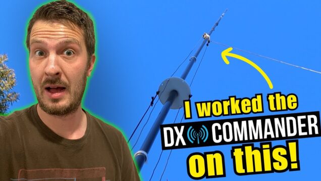 Amp? Yagi? Nah… 100W and Wire (DX Longpath)