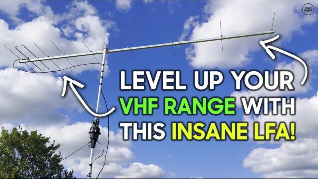 This is insane! – InnovAntennas 2m Monoband LFA Yagi