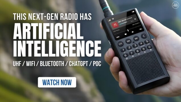 Choyong WT2 – A Powerful UHF/PoC Transceiver With ChatGPT & Internet Radio!