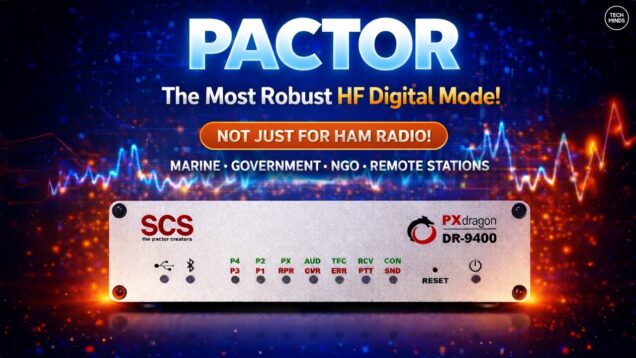 PACTOR: The Most Robust HF Emergency Communications Mode